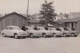 Gendarmes voitures années 60
