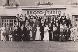 Grand mariage années 50