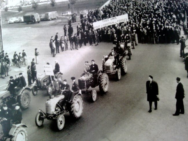 Manifestation maintien des forges